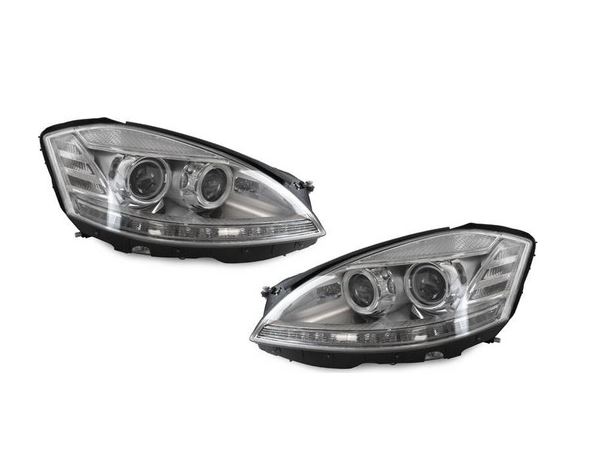 MERCEDES S W221 LED FAR SETİ 2006-2009 (10-13 MODELİNDE)